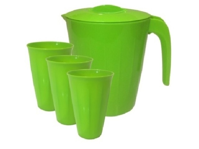 Набор кувшин BONO 1,9 л + стаканы 0,35 л 3 шт оливковая роща 1828/5